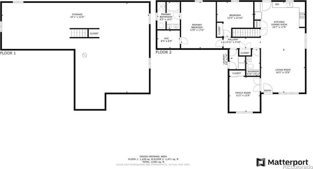56607 E 23rd Ave, Strasburg, CO 80136 - view of layout
