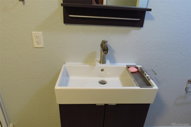 bathroom view of a sink