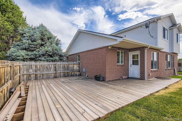 19033 E 22nd Cir, Aurora, CO 80011 - view of wooden deck