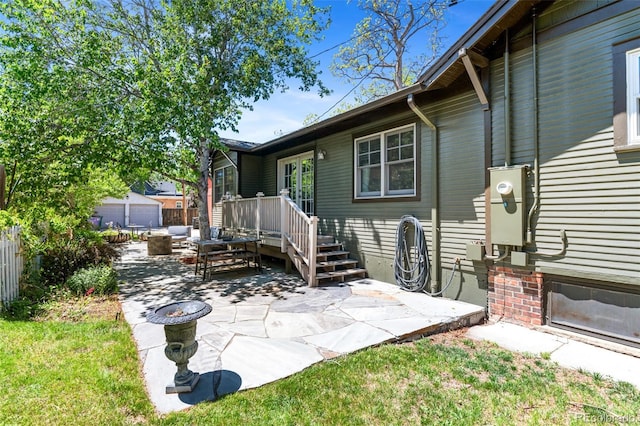 4321 Winona Ct, Denver, CO 80212 - back of property with a patio
