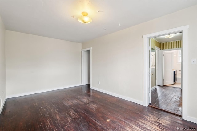 532 Front St, Fairplay, CO 80440 - empty room featuring hardwood / wood-style flooring and baseboards