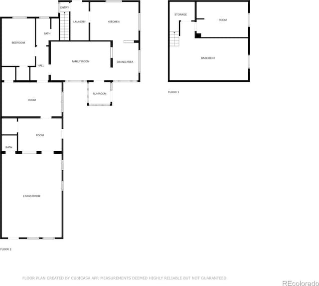 532 Front St, Fairplay, CO 80440 - floor plan / room layout
