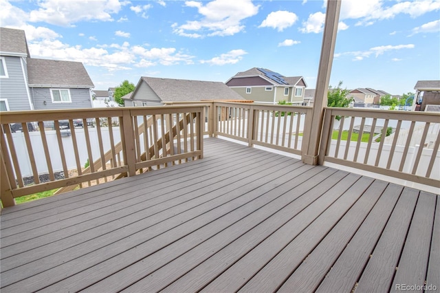 1057 Mt Oxford Ave, Severance, CO 80550 - deck featuring a residential view