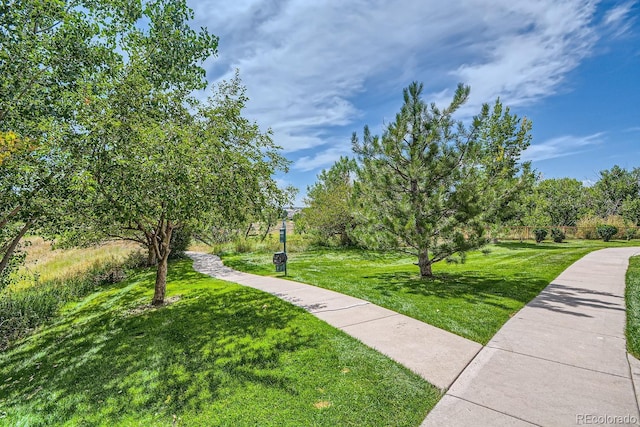 22580 E Ontario Dr Unit 202, Aurora, CO 80016 - view of community featuring a yard