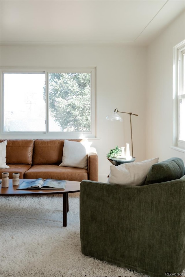 view of living room