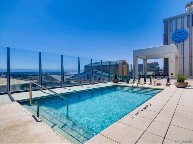 891 14th St Unit 2505, Denver, CO 80202 - community pool featuring a patio area