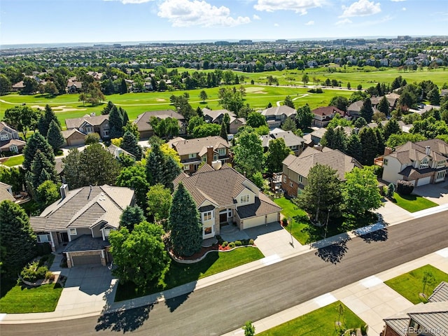 9556 Kemper Dr, Lone Tree, CO 80124 - aerial view of residential area with a golf course