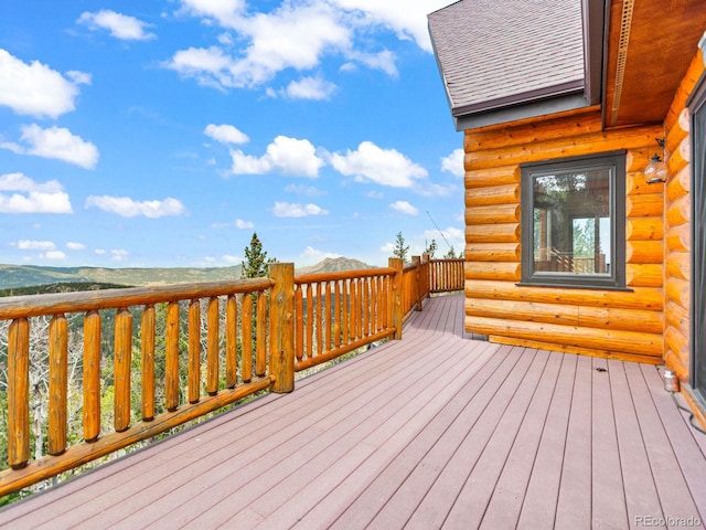 11766 Coal Creek Heights Dr, Golden, CO 80403 - view of wooden terrace