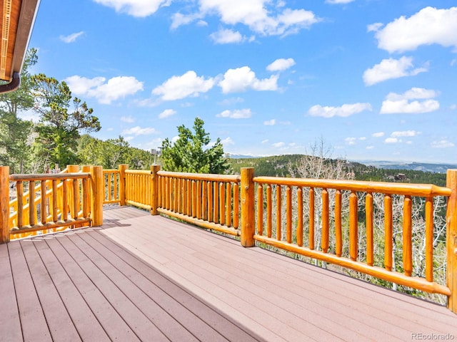 11766 Coal Creek Heights Dr, Golden, CO 80403 - view of deck