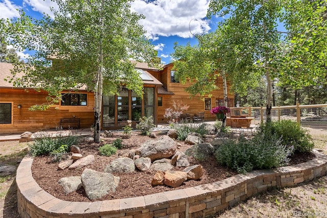 192 Nova Dr, Pine, CO 80470 - view of yard featuring a patio