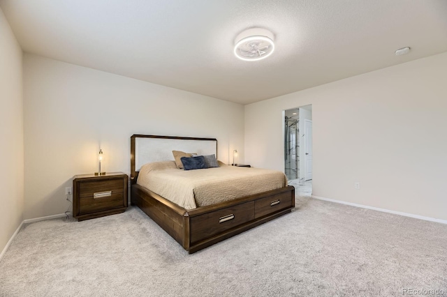 6108 S Harvest Ct, Aurora, CO 80016 - bedroom with light carpet and baseboards
