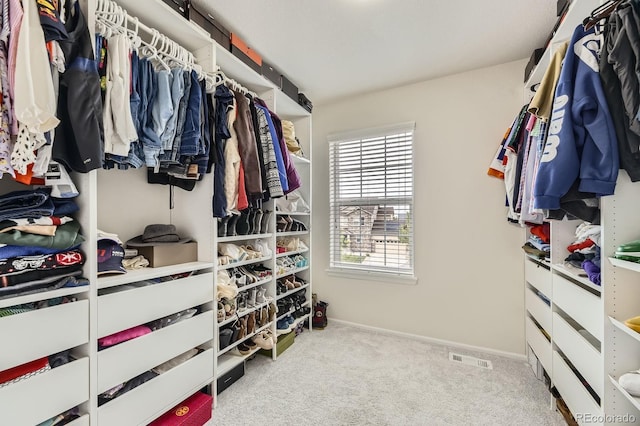 6108 S Harvest Ct, Aurora, CO 80016 - spacious closet with carpet flooring