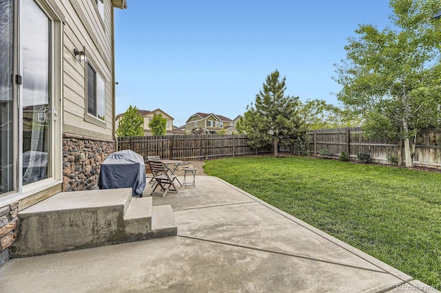 6108 S Harvest Ct, Aurora, CO 80016 - view of patio with area for grilling