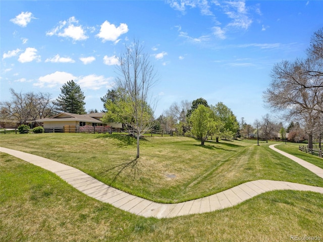 6490 S Pontiac Ct, Centennial, CO 80111 - surrounding community with a yard and fence