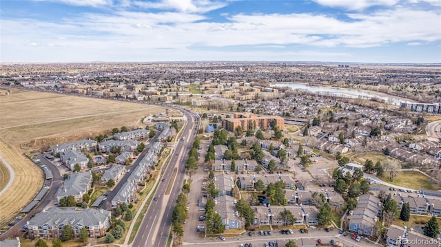 view of aerial view