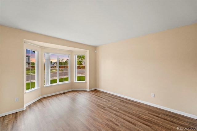3371 Bexley Dr, Colorado Springs, CO 80922 - unfurnished room with wood finished floors and baseboards