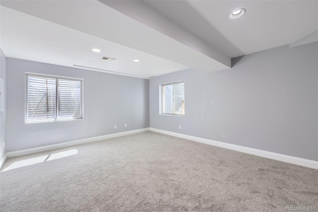 3734 Licorice Trl, Castle Rock, CO 80109 - carpeted spare room with recessed lighting