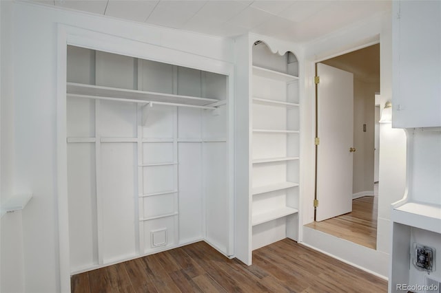 view of closet