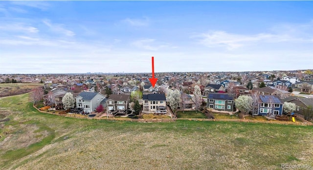 5049 Heatherglen Dr, Highlands Ranch, CO 80130 - aerial perspective of suburban area