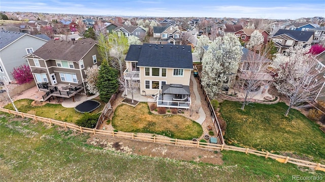 5049 Heatherglen Dr, Highlands Ranch, CO 80130 - aerial perspective of suburban area