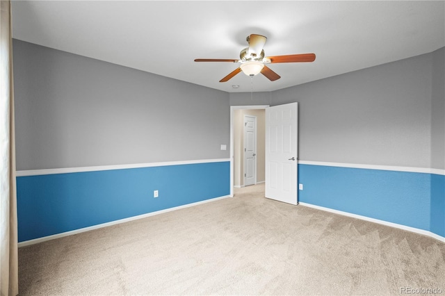 5049 Heatherglen Dr, Highlands Ranch, CO 80130 - carpeted empty room featuring a ceiling fan and baseboards