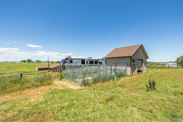 42313 Vista Rdg, Parker, CO 80138 - view of yard with an outdoor structure
