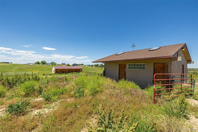 42313 Vista Rdg, Parker, CO 80138 - view of side of property with an outbuilding