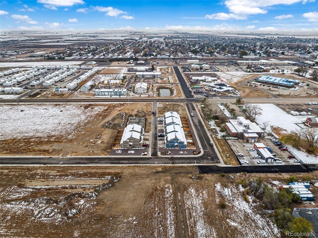 420 Molly Ln, Fort Morgan, CO 80701 - view of snowy aerial view