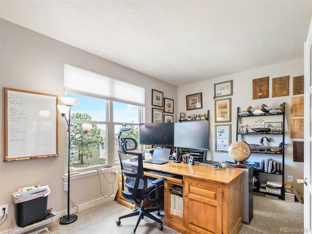 3648 Heatherwood Way, Evergreen, CO 80439 - carpeted office space featuring baseboards