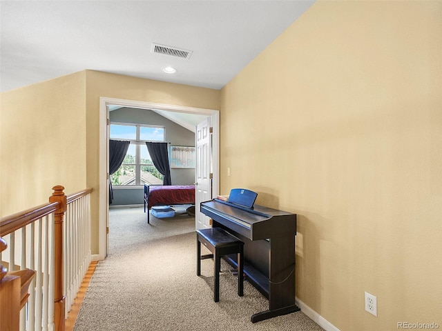 3648 Heatherwood Way, Evergreen, CO 80439 - corridor with light colored carpet and recessed lighting