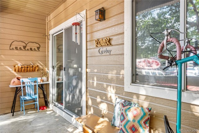 view of property entrance