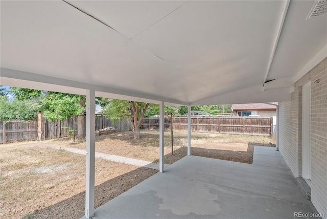 view of patio / terrace