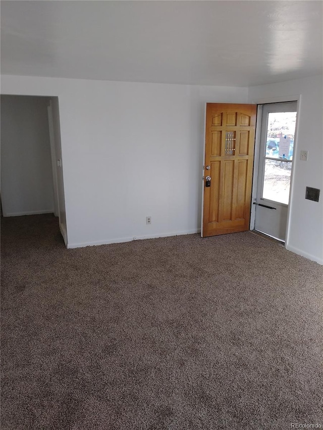 1265 Yates St, Denver, CO 80204 - unfurnished room featuring carpet and baseboards
