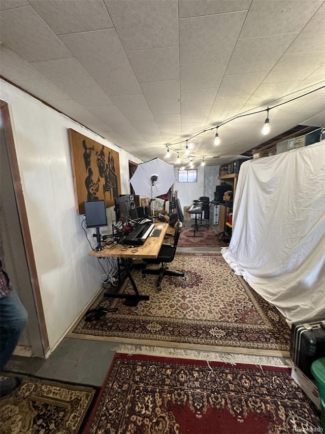 1265 Yates St, Denver, CO 80204 - office area featuring track lighting