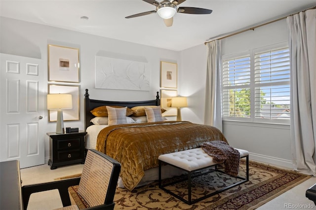 6175 Puma Sands, Lone Tree, CO 80124 - bedroom featuring baseboards and ceiling fan
