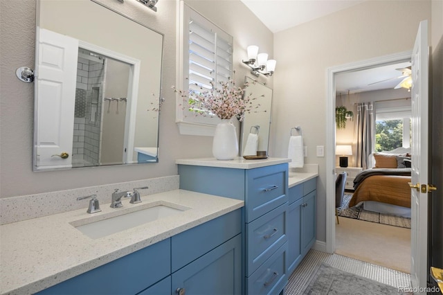 6175 Puma Sands, Lone Tree, CO 80124 - bathroom featuring vanity and connected bathroom