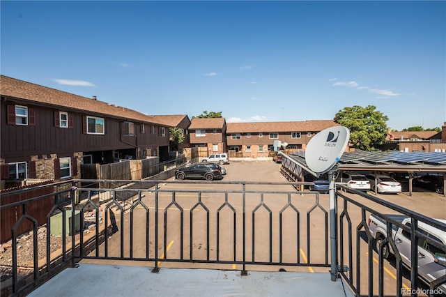 3855 S Monaco St Unit 208, Denver, CO 80237 - balcony with a residential view