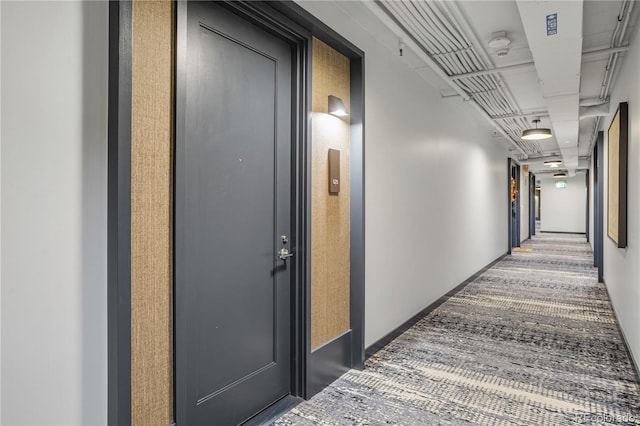 1750 Wewatta St Unit 525, Denver, CO 80202 - hall with carpet