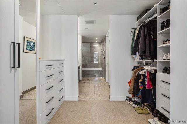 1750 Wewatta St Unit 525, Denver, CO 80202 - walk in closet with light carpet