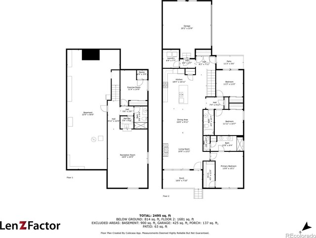 4475 Hidden Gulch Rd, Castle Rock, CO 80104 - home floor plan