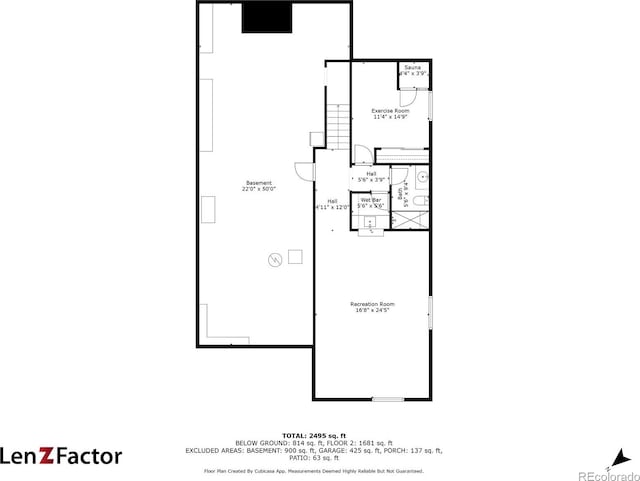 4475 Hidden Gulch Rd, Castle Rock, CO 80104 - room layout