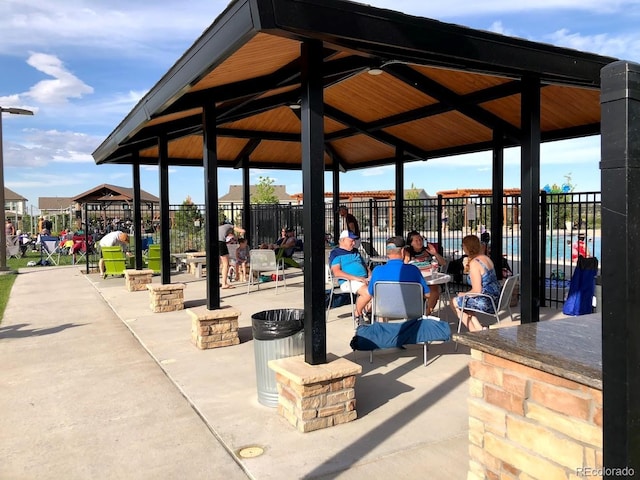 9028 S Catawba St, Aurora, CO 80016 - view of home's community with a gazebo and a patio