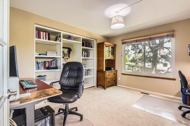 9229 Sugarstone Cir, Highlands Ranch, CO 80130 - office with light colored carpet and baseboards