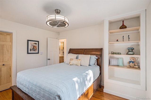 32783 Lodgepole Cir, Evergreen, CO 80439 - bedroom with wood finished floors