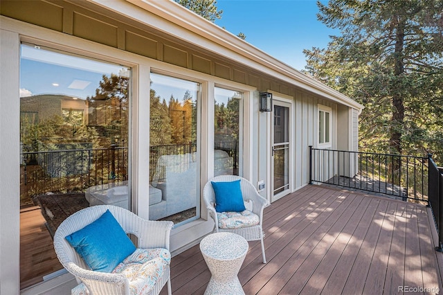 32783 Lodgepole Cir, Evergreen, CO 80439 - view of deck