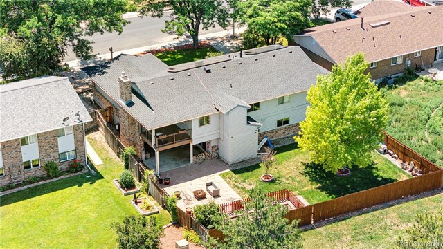 17503 E Lasalle Dr, Aurora, CO 80013 - view from above of property