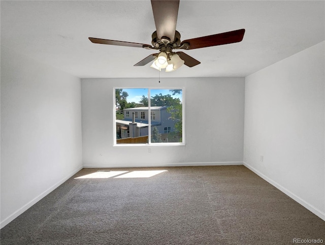 4416 S Vivian St, Morrison, CO 80465 - carpeted spare room with ceiling fan and baseboards