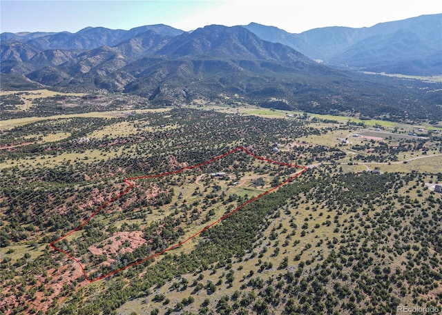 view of mountain feature