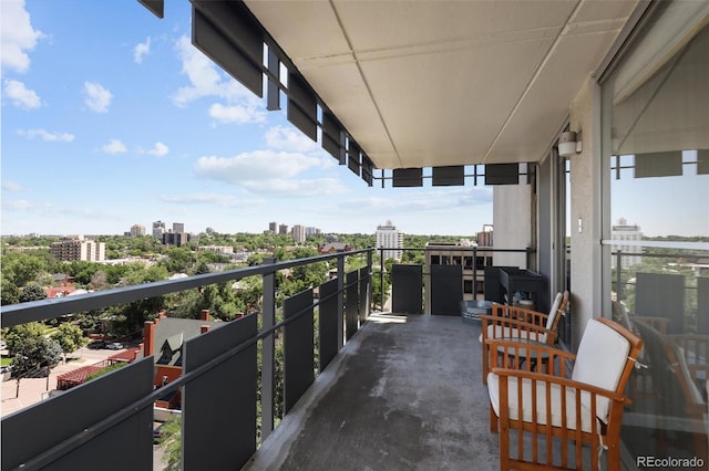 790 N Washington St Unit 1210, Denver, CO 80203 - balcony with a city view