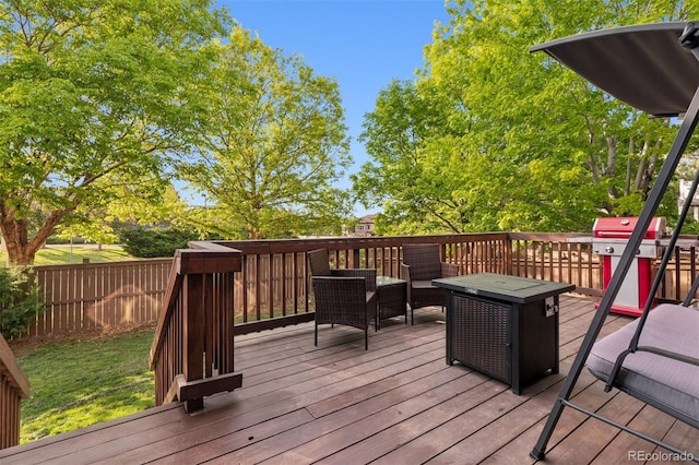 104 Willowick Cir, Highlands Ranch, CO 80129 - view of wooden deck
